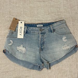 NWT Roxy denim shorts